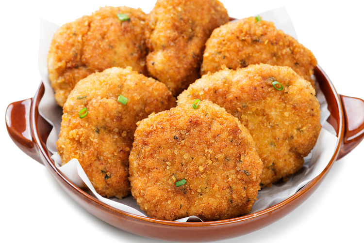Galettes de poisson