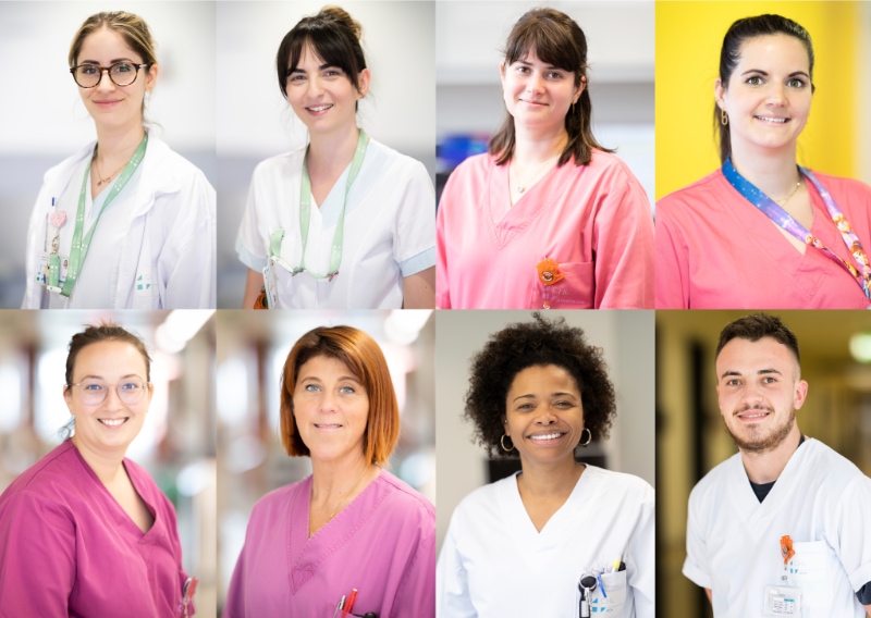 Portraits d'infirmières