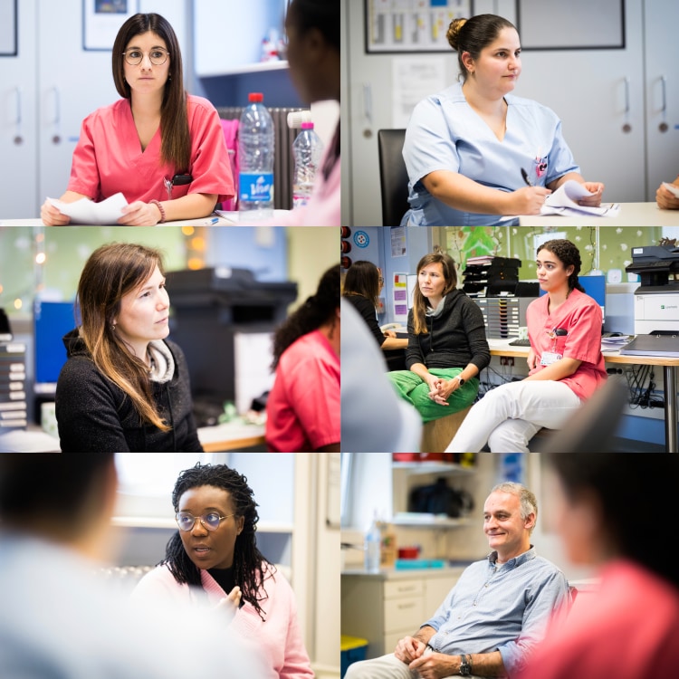 Photos équipe de Pédopsychiatrie