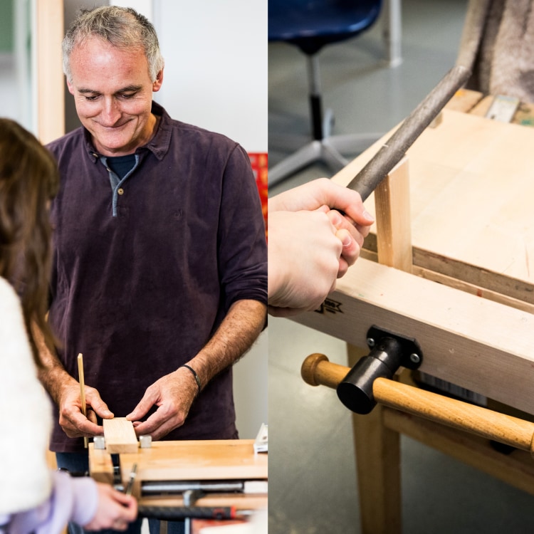 Photos de l'atelier bois 