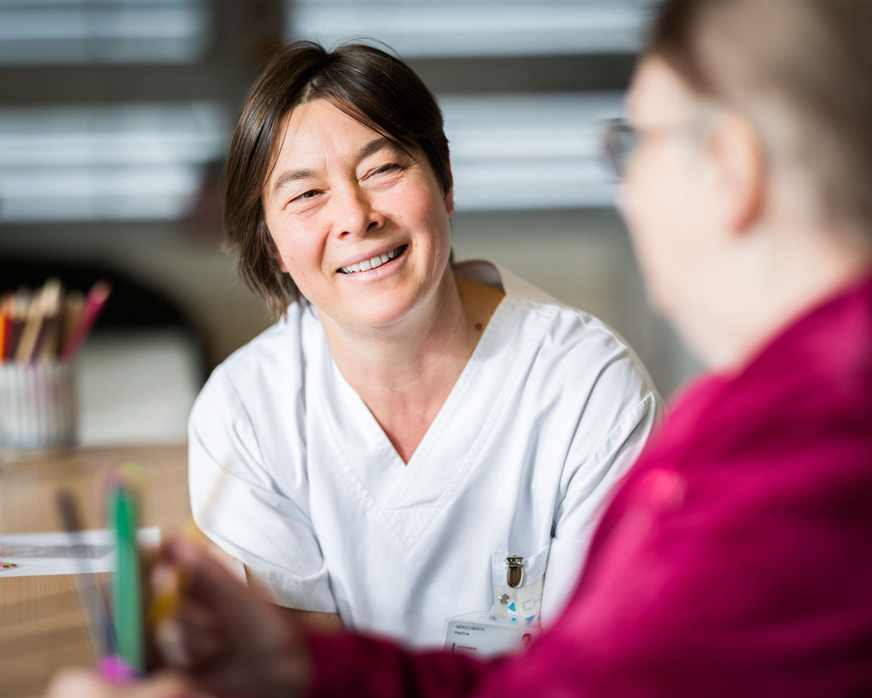 Photo d'une infirmière