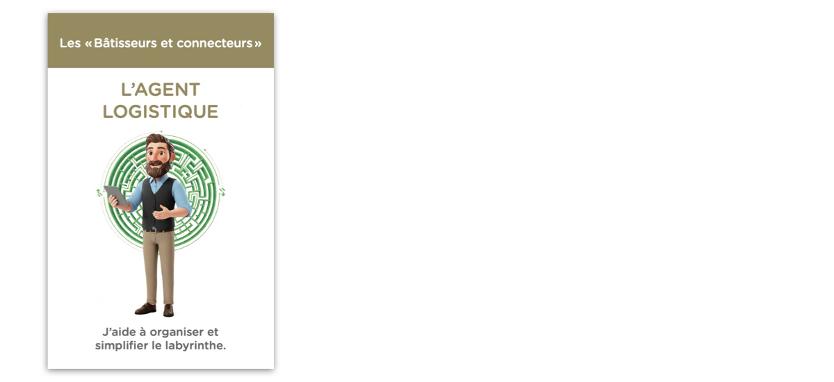Carte de l'agent logistique