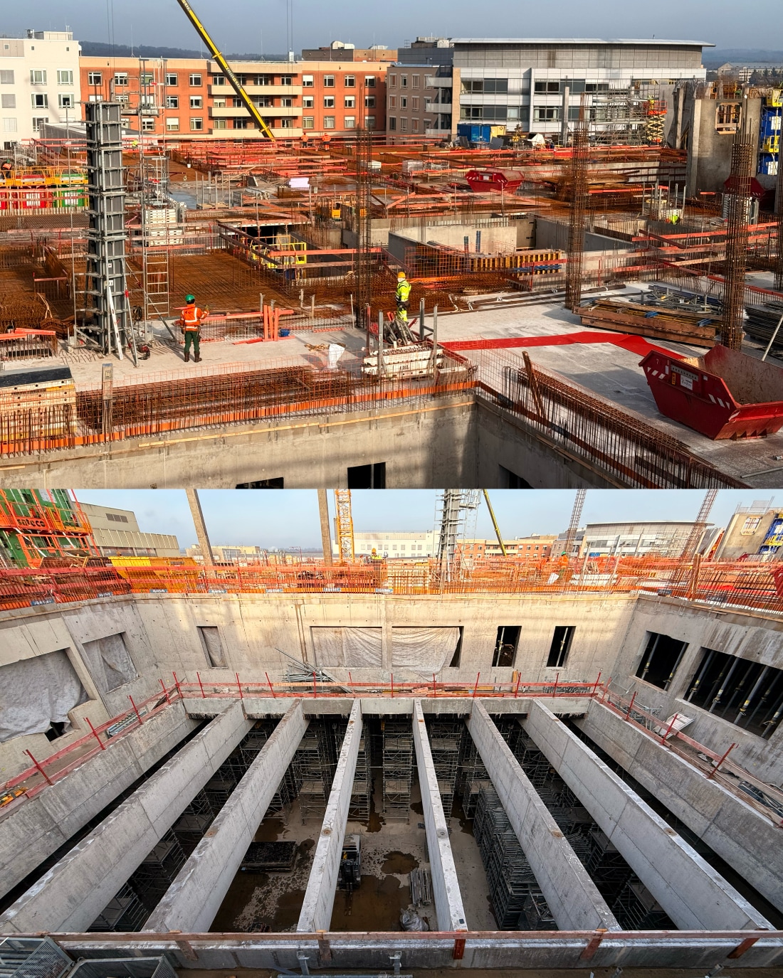 Photos de la construction