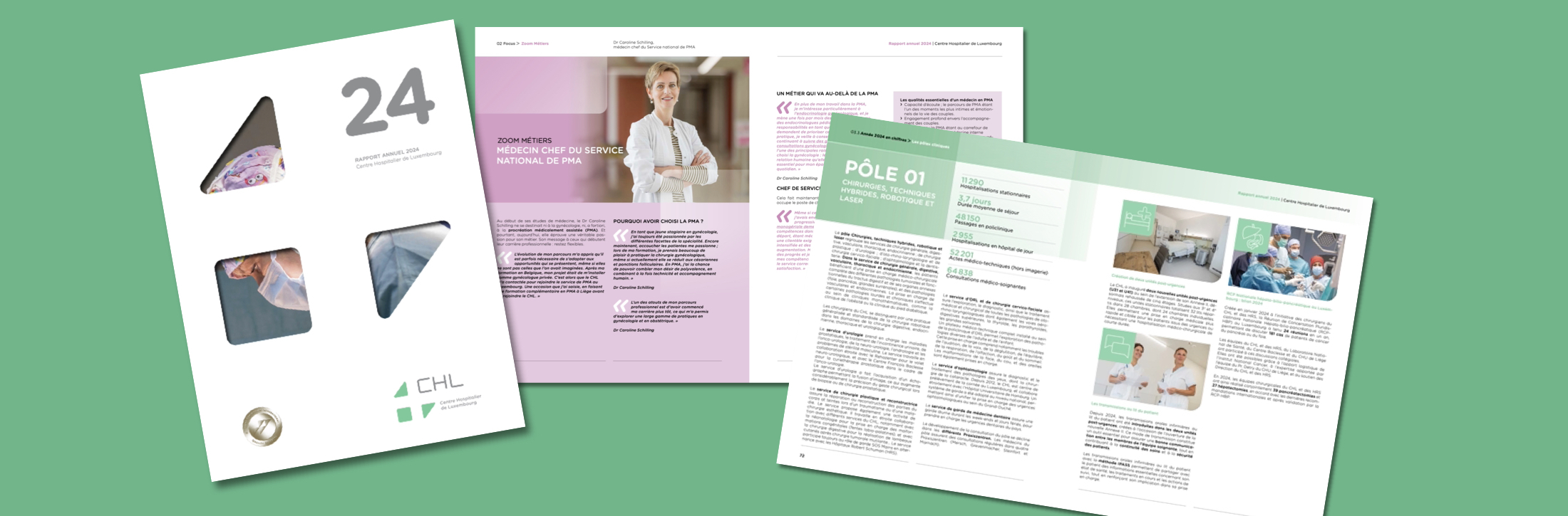 Le CHL publie son rapport annuel 2024