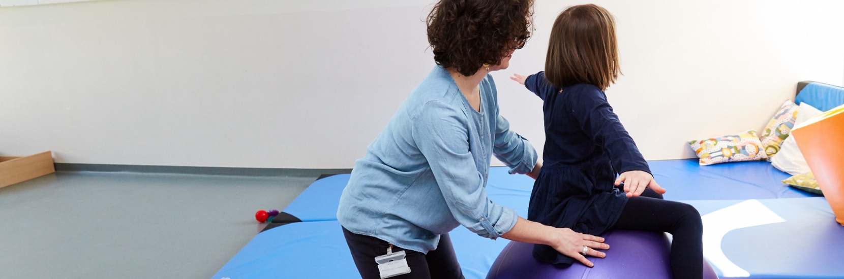 L'équipe du service « Pédopsychiatrie - Unité Petite Enfance »