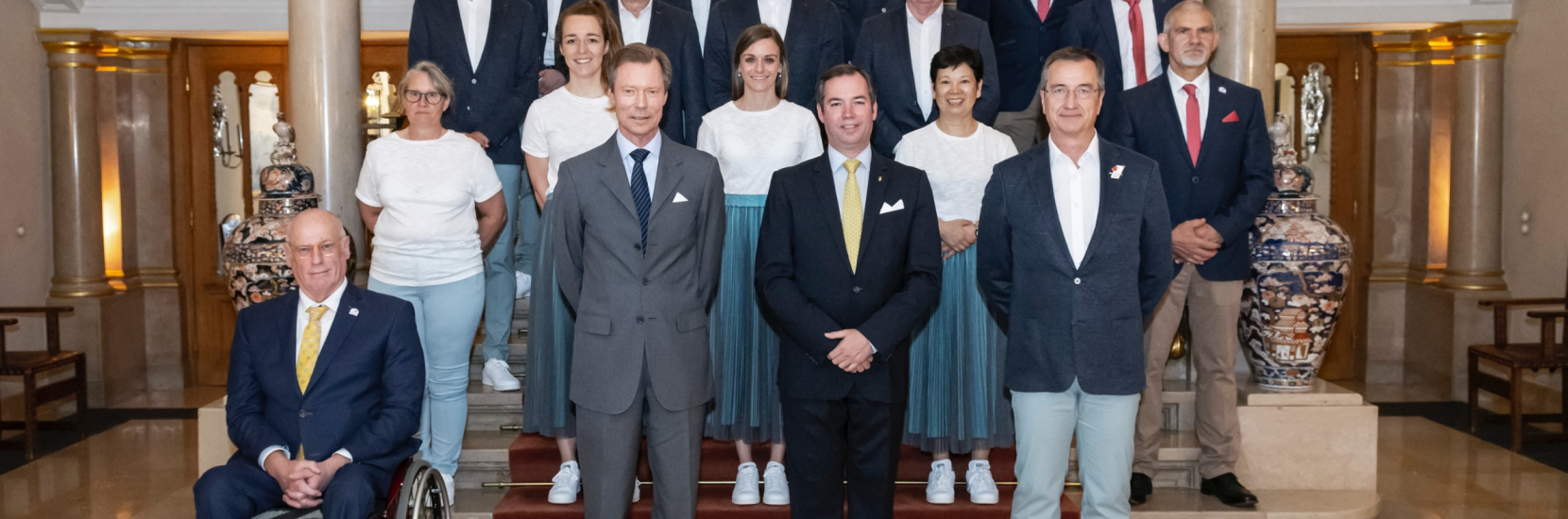 Audience des délégations luxembourgeoises pour les Jeux Olympiques et Paralympiques à Tokyo