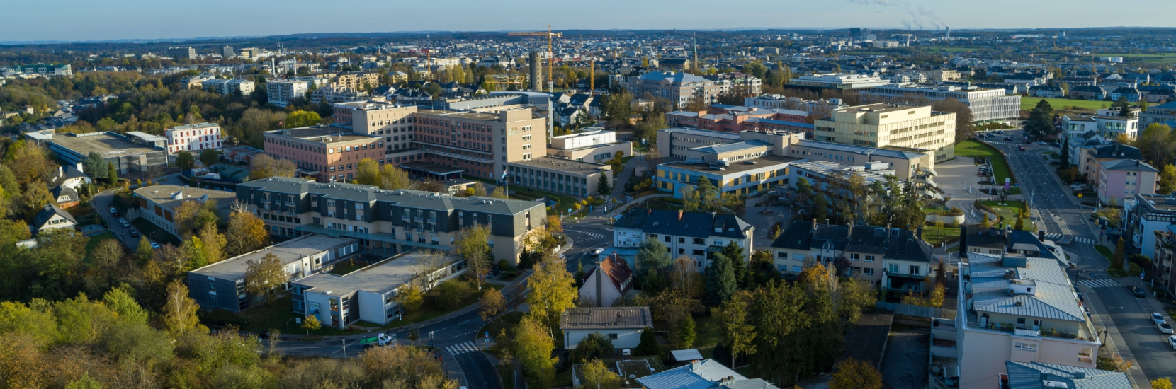 Fermeture temporaire de l’entrée principale de la KannerKlinik en raison de travaux d’agrandissement et de modernisation