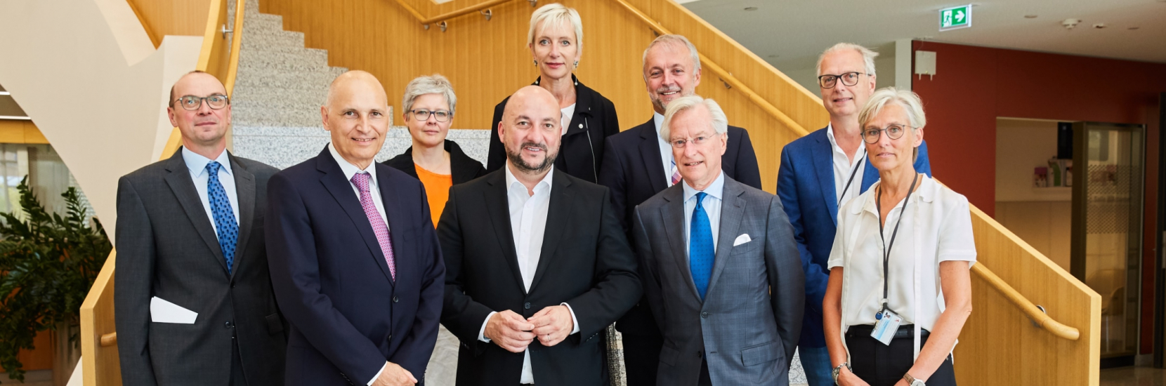 Visite du Vice-Premier ministre, ministre de la Santé, Monsieur Étienne Schneider au CHL